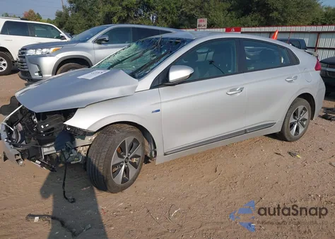 2019 Hyundai Ioniq Electric from USA, damaged, VIN KMHC75LH2KU037615